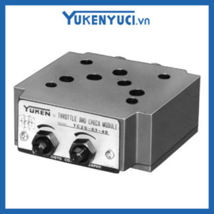 Van chỉnh lưu lượng một chiều modular Yuci Yuken TC series